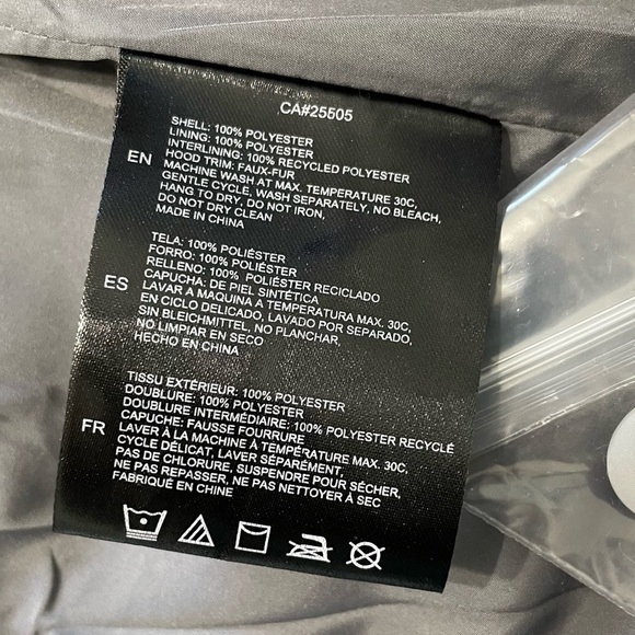 NWT Noize Vegan Aberdeen Mid-Length Puffer Winter Jacket in Sky Blue - Picture 13 of 16